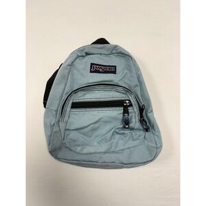 Vintage Jansport Mini Backpack Light Blue Style 43907 Made in USA